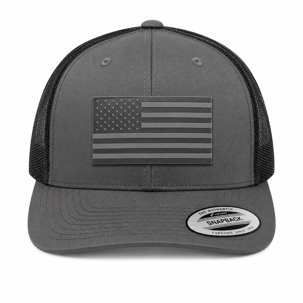 Black American Flag hat