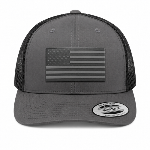 Black American Flag hat