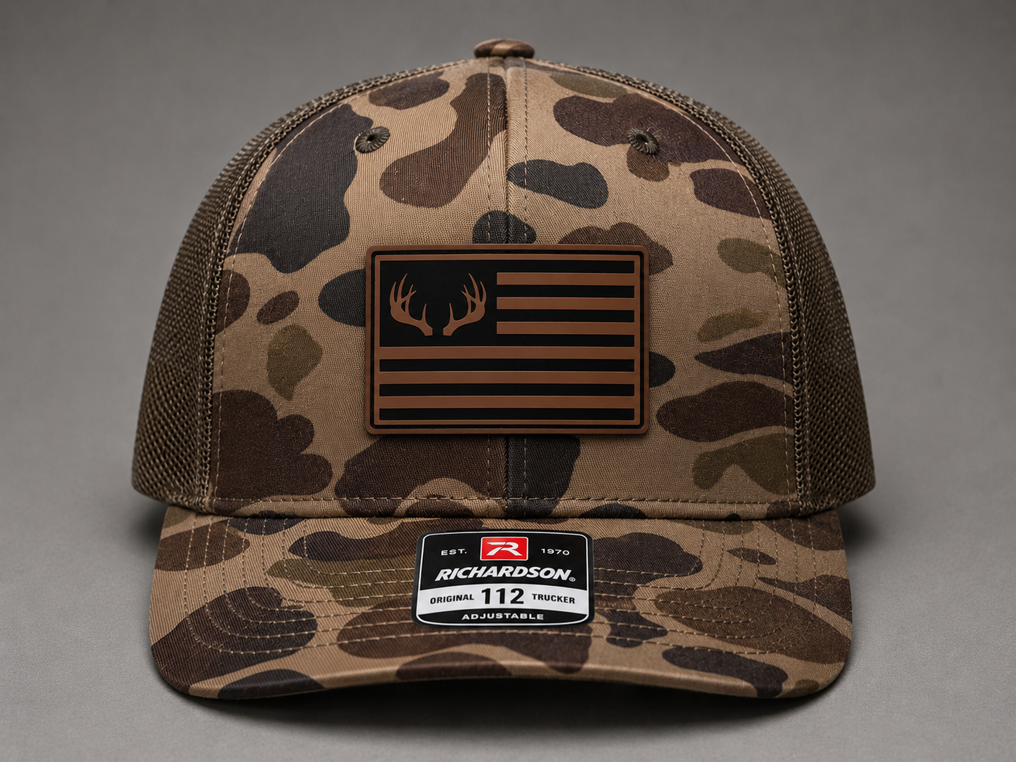 Deer Antler Flag Hat
