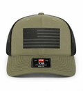 Black American Flag hat