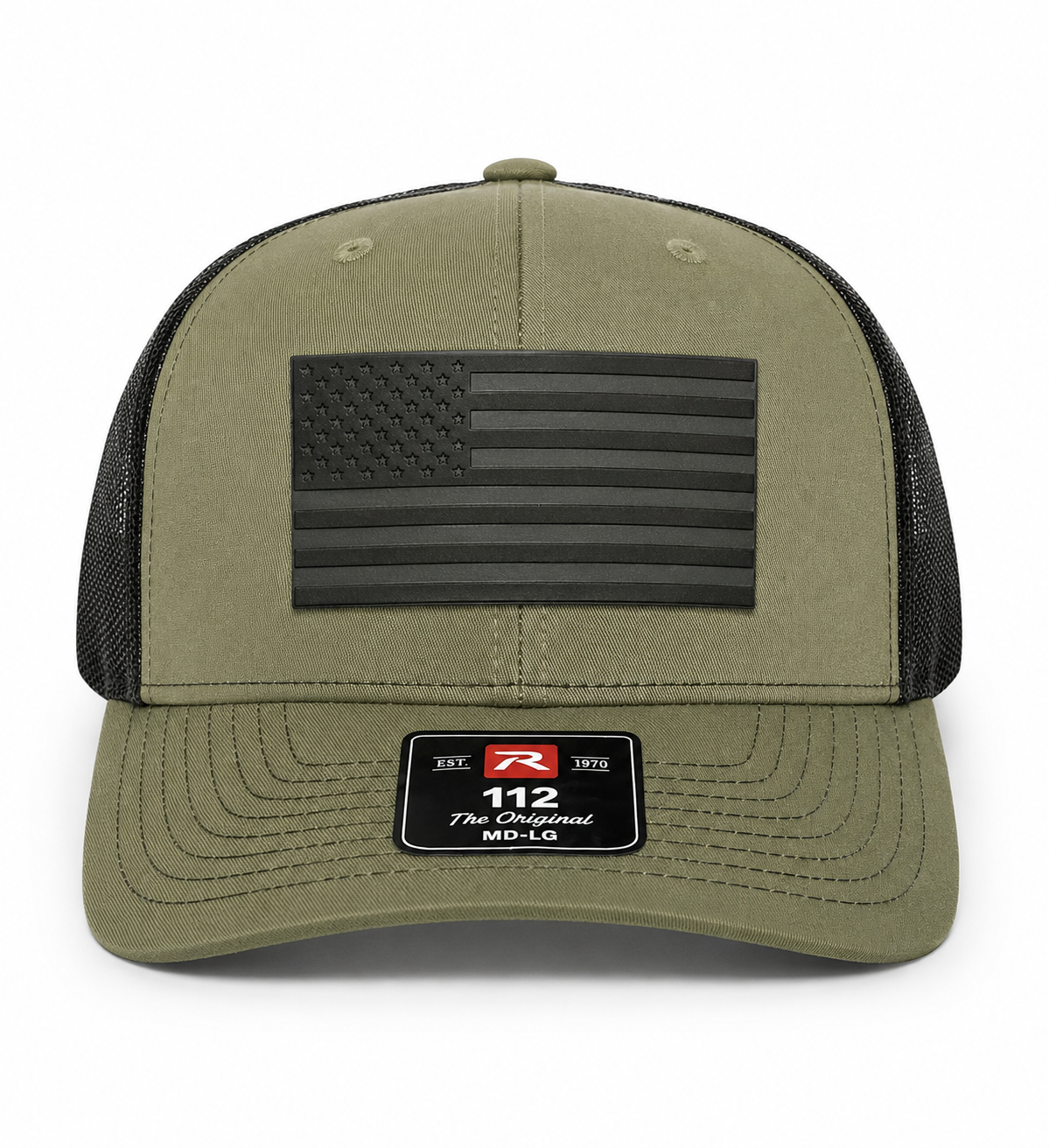 Black American Flag hat