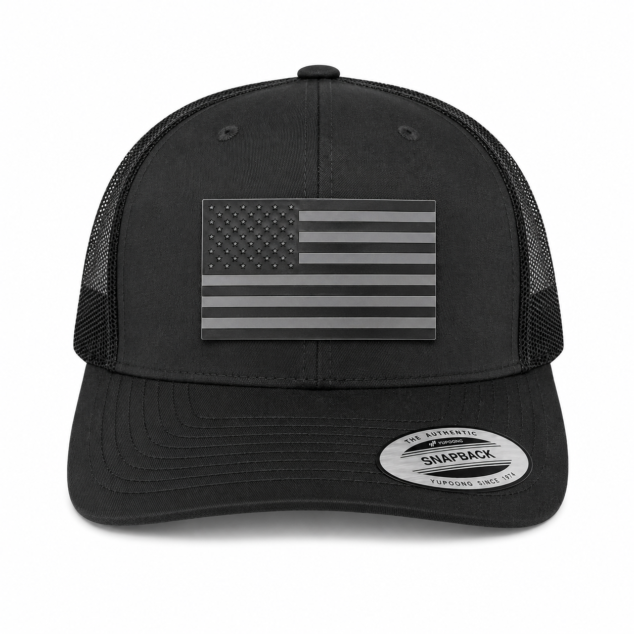Black American Flag hat