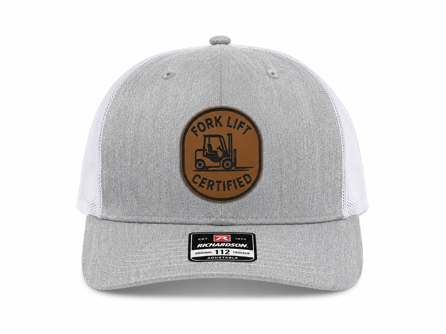 Fork Lift Certified Leather Patch hat